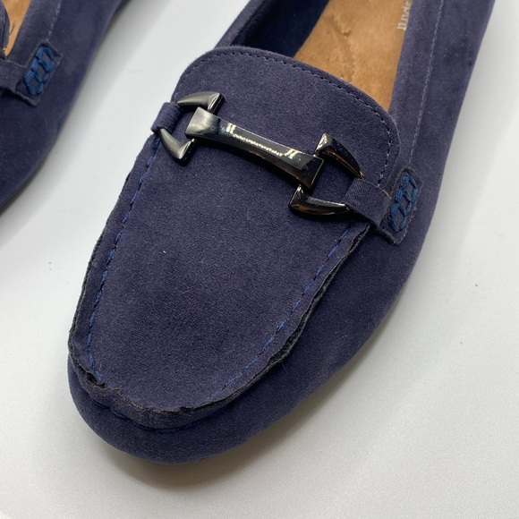 Easy Spirit Semarklie Bit Loafer (Women) Navy Blue 8W - Picture 8 of 9